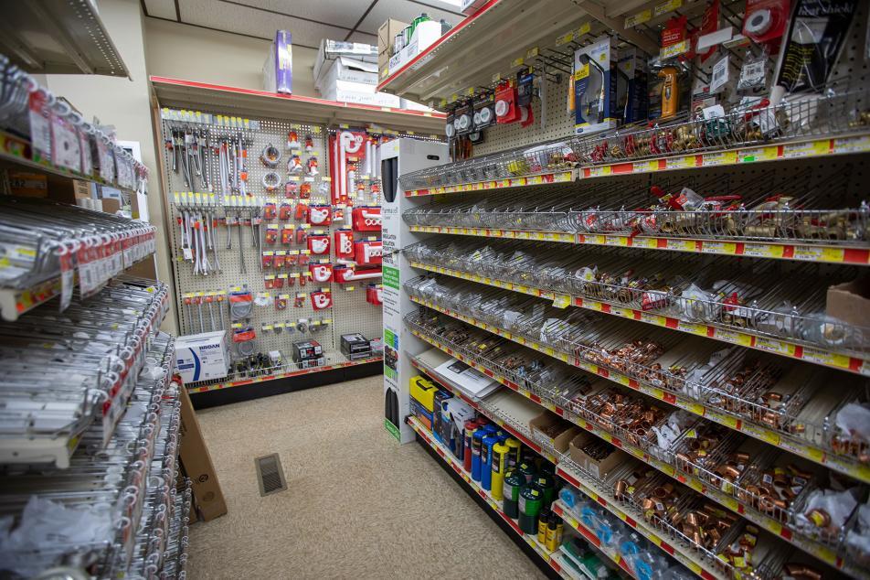 Plumbing supplies available at McGann Building Supply