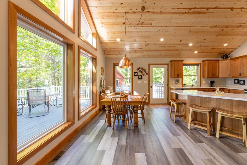 Windows and ceiling supplied by McGann