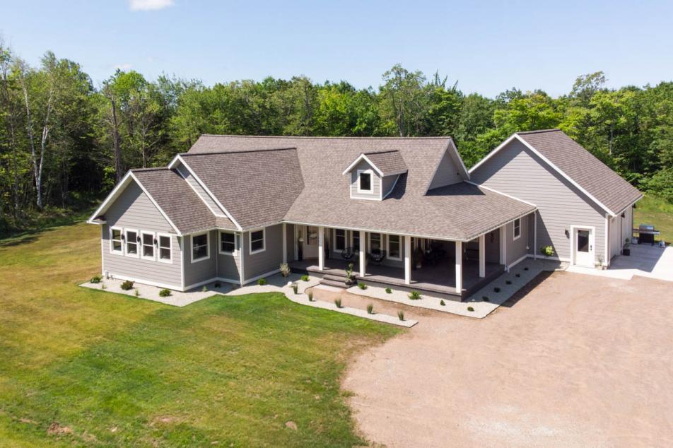 Quincy Township exterior and windows 