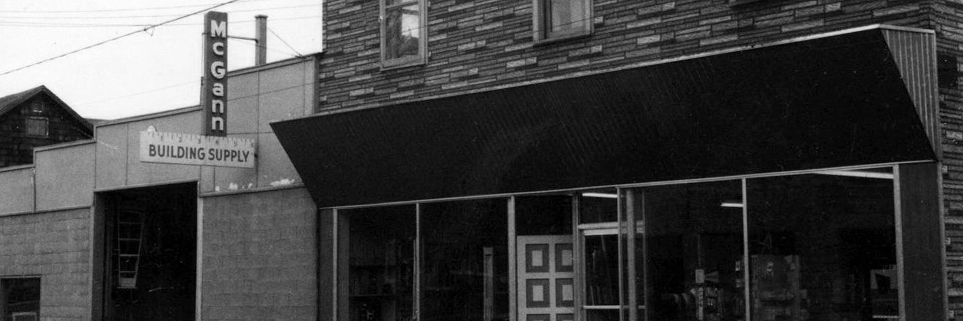 mcgann building supply store front 